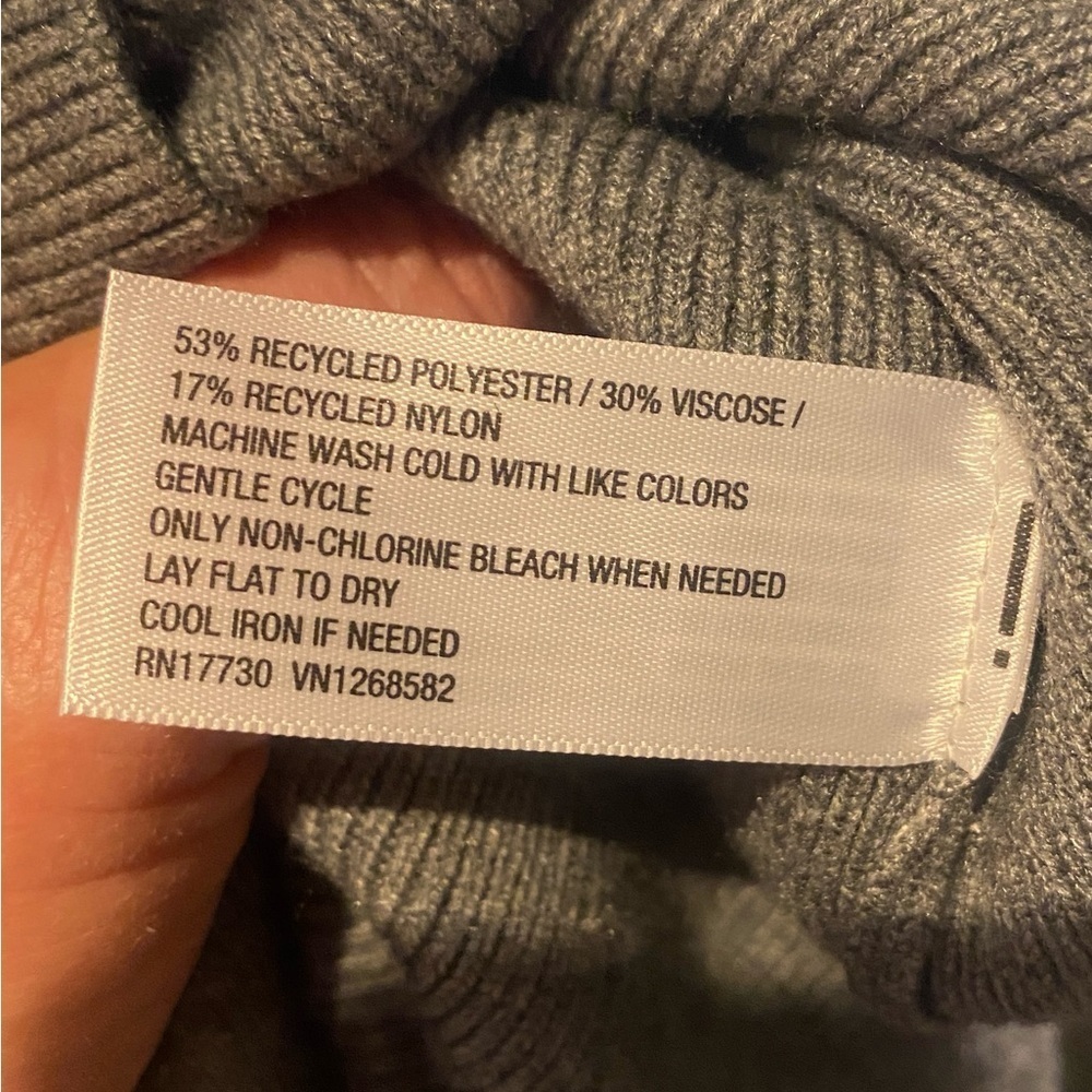 A New Day Women’s Gray Sweater Sweatshirt Hoodie New Soft Cozy XL - Picture 6 of 13